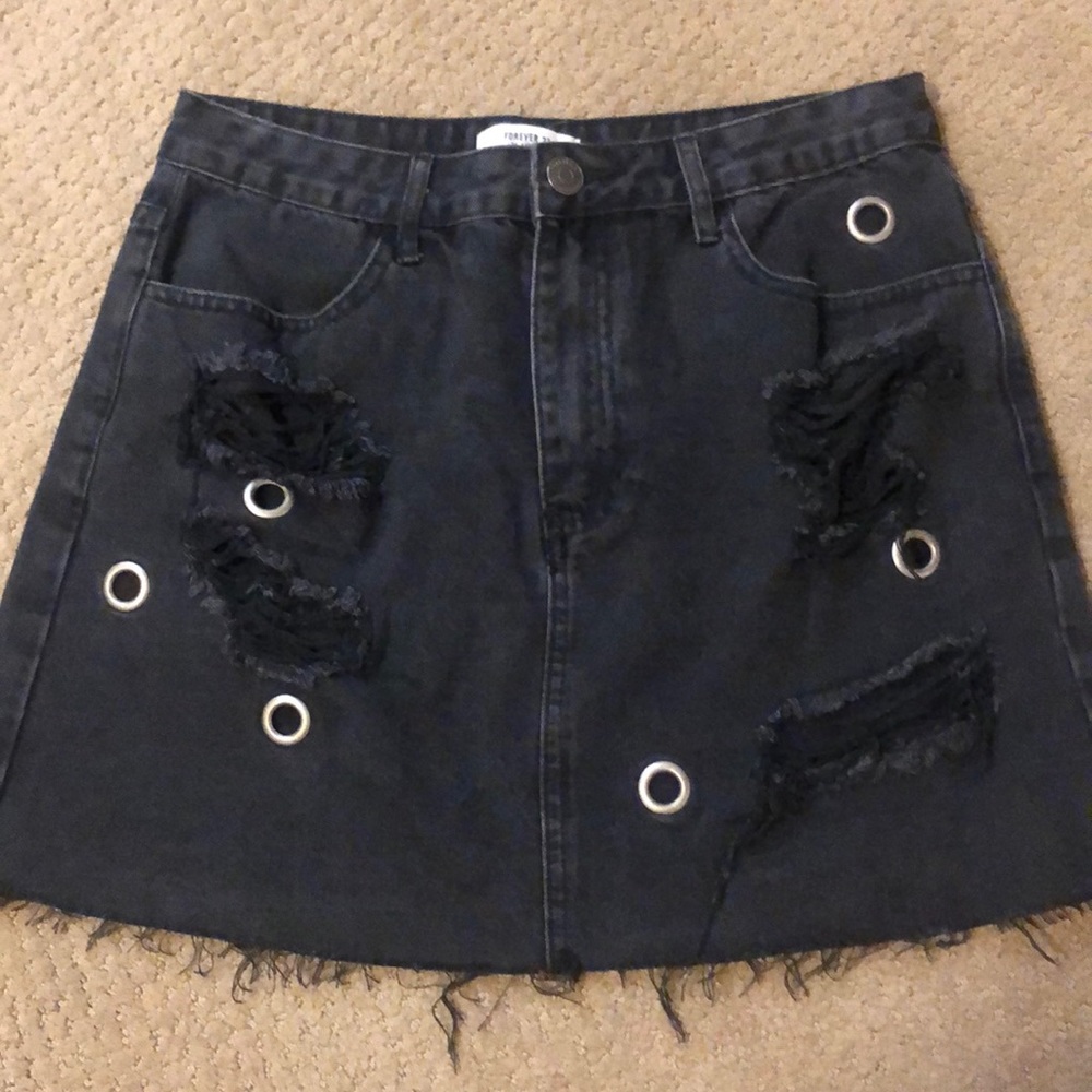 Denim skirt